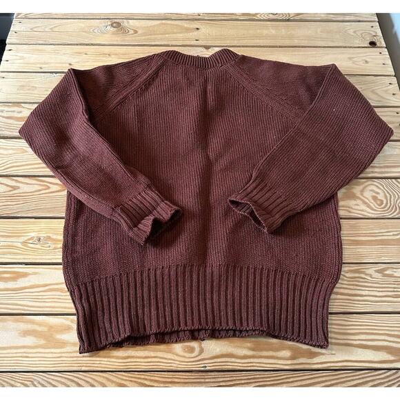 Vintage Terramar Men’s Brick Wool Sweater Size XL - Picture 2 of 10